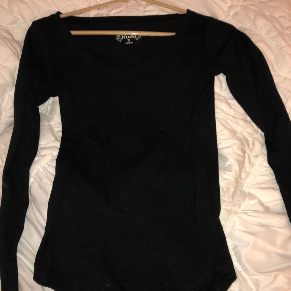 Long sleeve black shirt